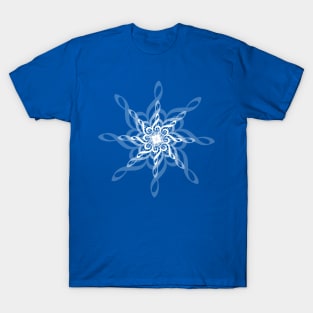 Treble Clef Snowflake T-Shirt